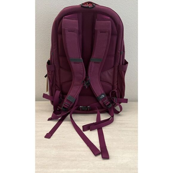 The North Face Surge Laptop Backpack Boysenberry/Fiery Red 31L Large NEW - Picture 2 of 16